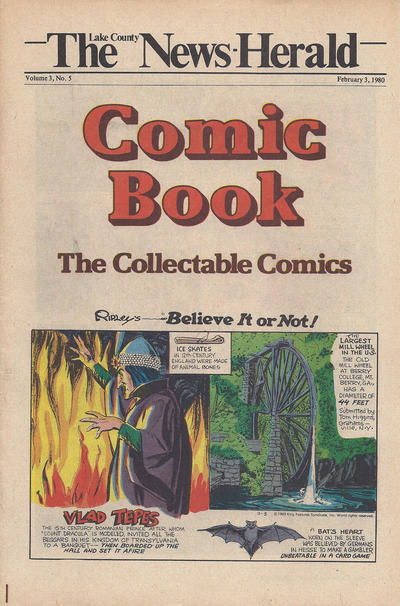 Cover for The News Herald Comic Book the Collectable Comics (Lake County News Herald, 1978 series) #v3#5