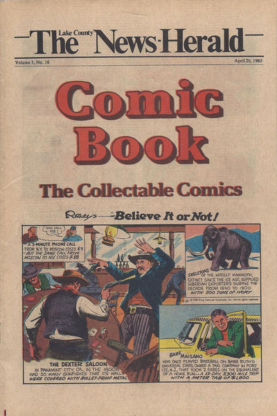 Cover for The News Herald Comic Book the Collectable Comics (Lake County News Herald, 1978 series) #v3#16