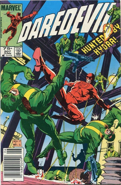 Cover for Daredevil (Marvel, 1964 series) #207 [Canadian]