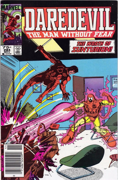 Cover for Daredevil (Marvel, 1964 series) #224 [Canadian]