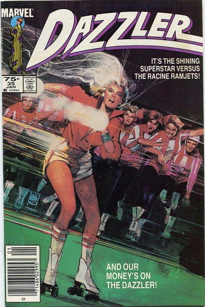 Cover for Dazzler (Marvel, 1981 series) #35 [Canadian]