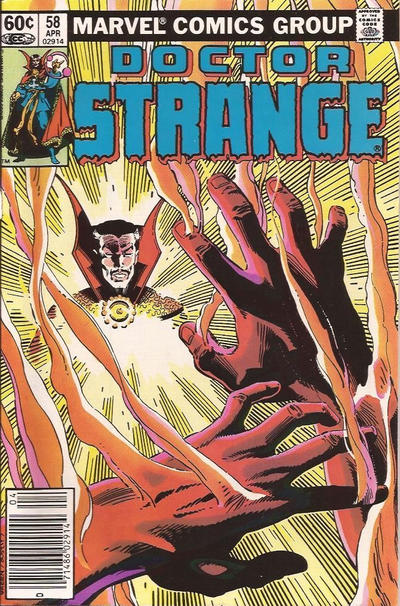 Cover for Doctor Strange (Marvel, 1974 series) #58 [Newsstand]