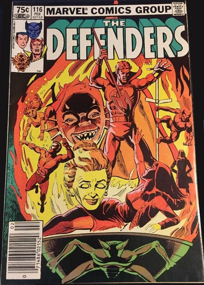 Cover for The Defenders (Marvel, 1972 series) #116 [Canadian]