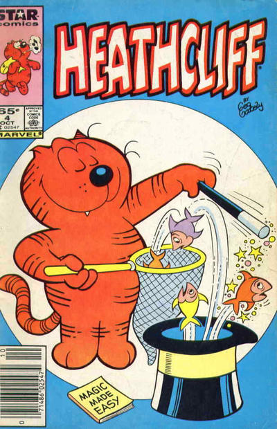 Cover for Heathcliff (Marvel, 1985 series) #4 [Newsstand]