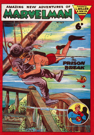 Cover for Marvelman (L. Miller & Son, 1954 series) #249