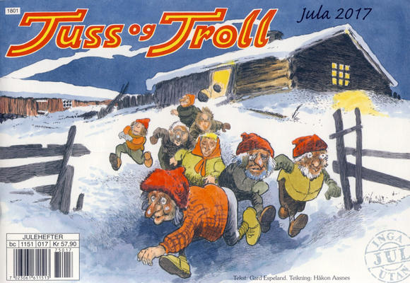 Cover for Tuss og Troll (Hjemmet / Egmont, 2008 series) #2017