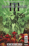 Cover for Warhammer 40,000: Dawn of War III (Titan, 2017 series) #3 [Cover B - Listrani]