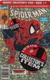 Cover for Spider-Man (Marvel, 1990 series) #1 [Newsstand - Polybagged]