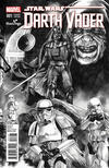 Cover for Darth Vader (Marvel, 2015 series) #1 [Hastings Exclusive Mico Suayan Black and White Variant]