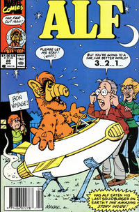 Cover for ALF (Marvel, 1988 series) #28 [Newsstand]