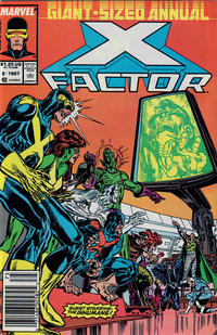 Cover Thumbnail for X-Factor Annual (Marvel, 1986 series) #2 [Newsstand]