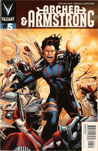 Cover Thumbnail for Archer and Armstrong (Valiant Entertainment, 2012 series) #5 [Cover D - Emanuela Lupacchino]