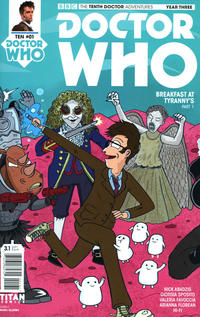 Cover Thumbnail for Doctor Who: The Tenth Doctor, Year Three (Titan, 2017 series) #1 [Cover C]