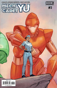 Cover Thumbnail for Mech Cadet Yu (Boom! Studios, 2017 series) #3 [Marcus To Subscription Connecting Cover]