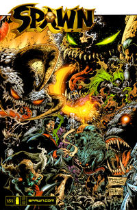 Cover for Spawn (Image, 1992 series) #151 [Hell Cover]