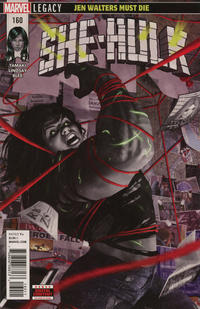 Cover Thumbnail for She-Hulk (Marvel, 2018 series) #160