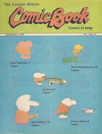Cover for The Calgary Herald Comic Book (Calgary Herald, 1977 series) #v1#41