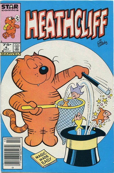 Cover for Heathcliff (Marvel, 1985 series) #4 [Canadian]
