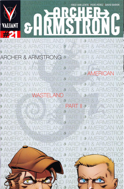 Cover for Archer and Armstrong (Valiant Entertainment, 2012 series) #21 [Cover A - Shawn Crystal]
