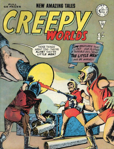 Cover for Creepy Worlds (Alan Class, 1962 series) #58