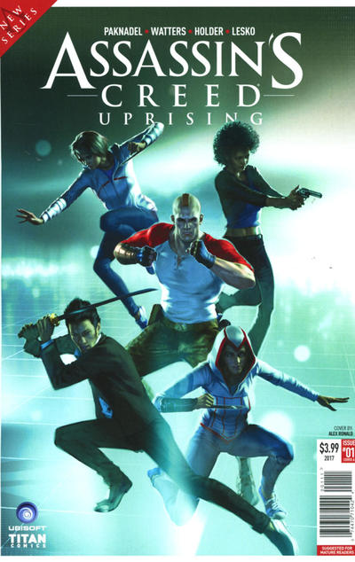 Cover for Assassin's Creed: Uprising (Titan, 2017 series) #1 [Cover A - Alex Ronald]