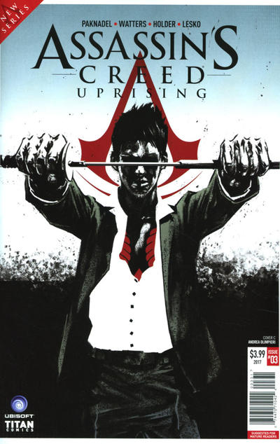 Cover for Assassin's Creed: Uprising (Titan, 2017 series) #3 [Cover C - Andrea Olimpieri]