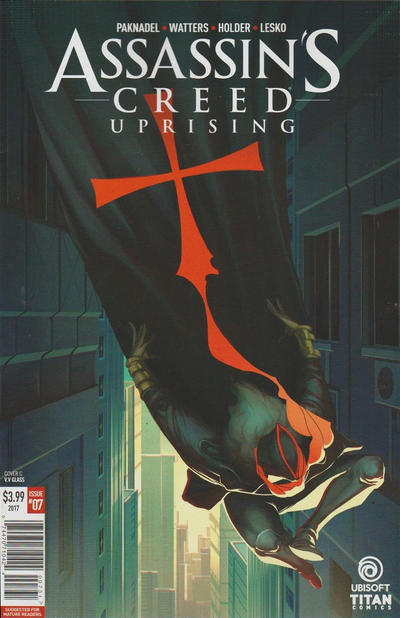 Cover for Assassin's Creed: Uprising (Titan, 2017 series) #7 [Cover C - V. V. Glass]