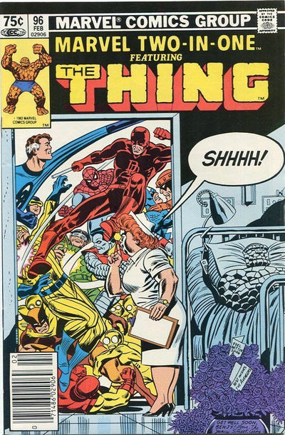 Cover for Marvel Two-in-One (Marvel, 1974 series) #96 [Canadian]