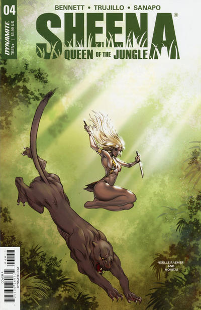 Cover for Sheena Queen of the Jungle (Dynamite Entertainment, 2017 series) #4