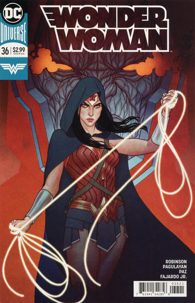 Cover for Wonder Woman (DC, 2016 series) #36 [Jenny Frison Variant Cover]