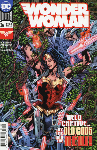 Cover for Wonder Woman (DC, 2016 series) #36 [Bryan Hitch Cover]