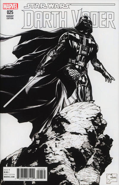 Cover for Darth Vader (Marvel, 2015 series) #25 [Joe Quesada (Sketch)]