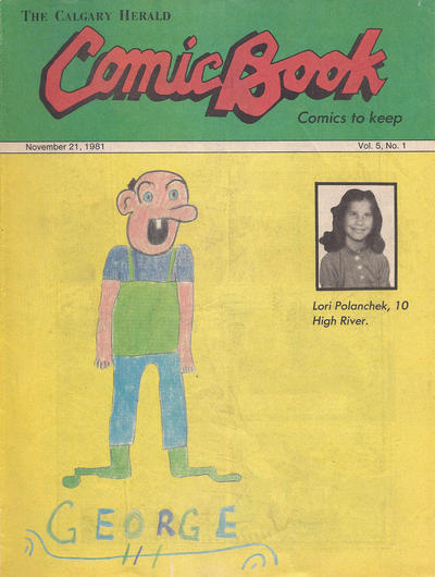 Cover for The Calgary Herald Comic Book (Calgary Herald, 1977 series) #v5#1