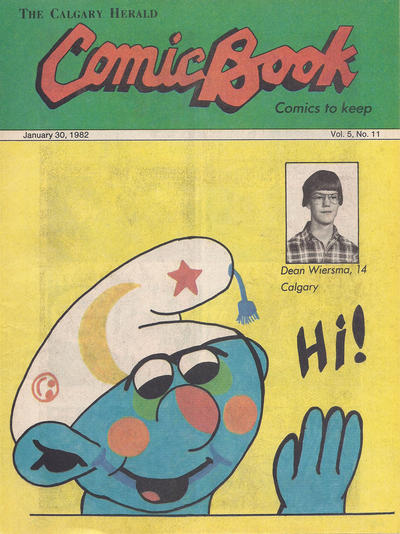 Cover for The Calgary Herald Comic Book (Calgary Herald, 1977 series) #v5#11