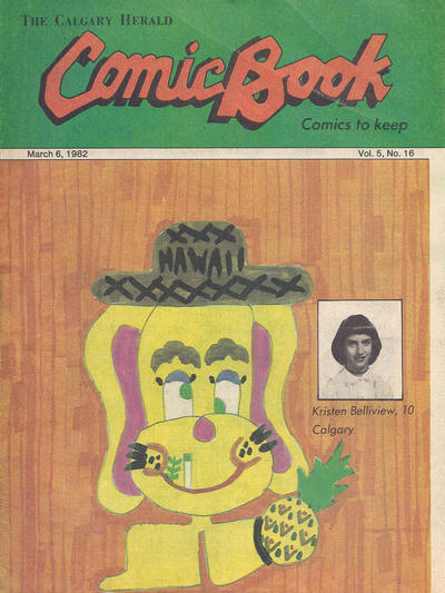 Cover for The Calgary Herald Comic Book (Calgary Herald, 1977 series) #v5#16