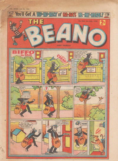 Cover for The Beano (D.C. Thomson, 1950 series) #836