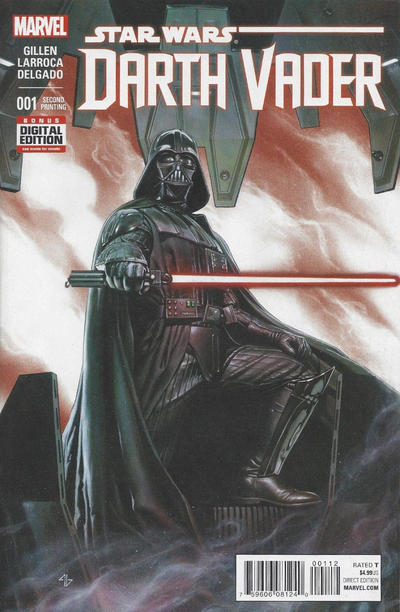 Cover for Darth Vader (Marvel, 2015 series) #1 [Second Printing Variant - Adi Granov]