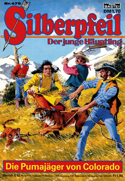 Cover for Silberpfeil (Bastei Verlag, 1970 series) #475
