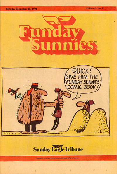 Cover for Funday Sunnies (The Eagle-Tribune, 1978 series) #v1#9