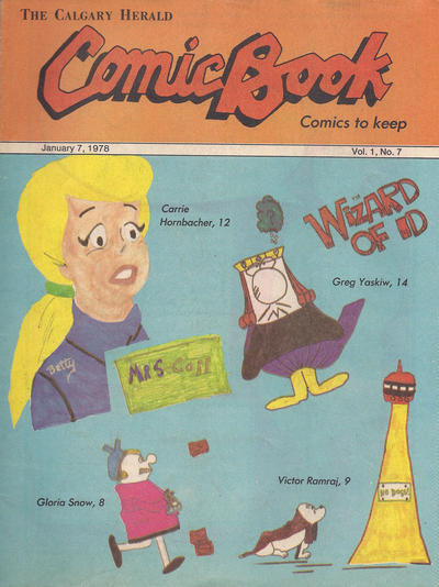 Cover for The Calgary Herald Comic Book (Calgary Herald, 1977 series) #v1#7