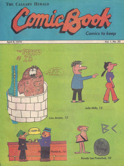 Cover for The Calgary Herald Comic Book (Calgary Herald, 1977 series) #v1#20