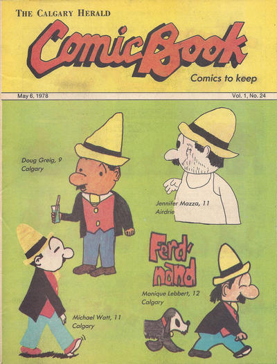 Cover for The Calgary Herald Comic Book (Calgary Herald, 1977 series) #v1#24
