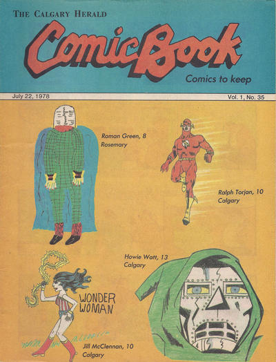 Cover for The Calgary Herald Comic Book (Calgary Herald, 1977 series) #v1#35