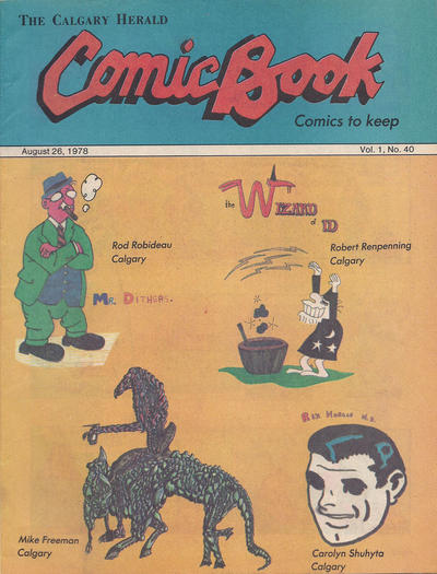 Cover for The Calgary Herald Comic Book (Calgary Herald, 1977 series) #v1#40