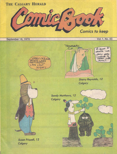 Cover for The Calgary Herald Comic Book (Calgary Herald, 1977 series) #v1#43