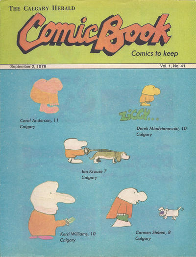 Cover for The Calgary Herald Comic Book (Calgary Herald, 1977 series) #v1#41