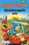 Cover for Donald Pocket (Hjemmet / Egmont, 1968 series) #101 - Hundreogett ute [3. utgave bc 239 14]