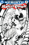 Cover for Harley Quinn (DC, 2016 series) #1 [Midtown Comics Terry Dodson Black and White Cover]