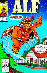 Cover for ALF (Marvel, 1988 series) #4 [Direct]
