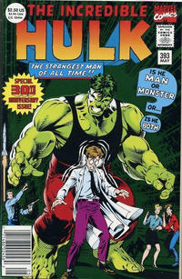 Cover Thumbnail for The Incredible Hulk (Marvel, 1968 series) #393 [Newsstand]